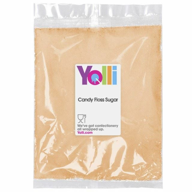 Orange Candy Floss Sugar 1000g Blackcurrant Flavour