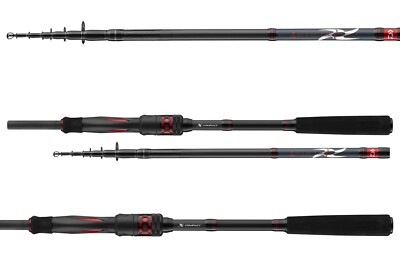 Daiwa Ninja X Compact Tele Spin 5-30g 2,25m - Spinnrute für Rucksack & Koffer