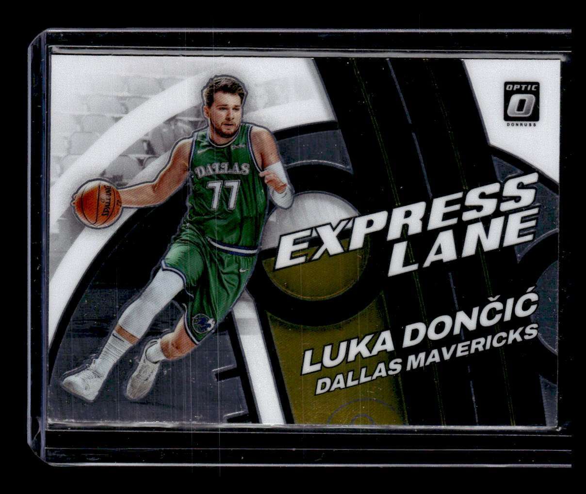 Luka Doncic 2021-22 Panini Donruss Optic Express Lane #7