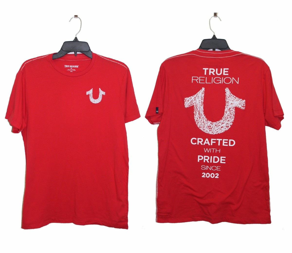 True Religion Brand Jean Men's Craft W Pride Big Horseshoe Shirt