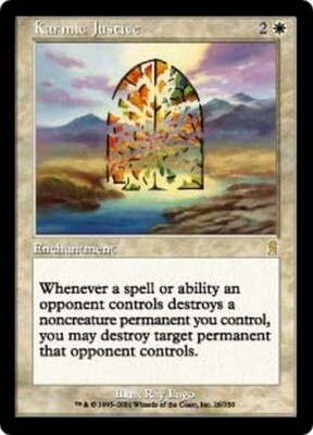 MRM FR/VF Karmic Justice - Karmic Justice MTG Magic ODY