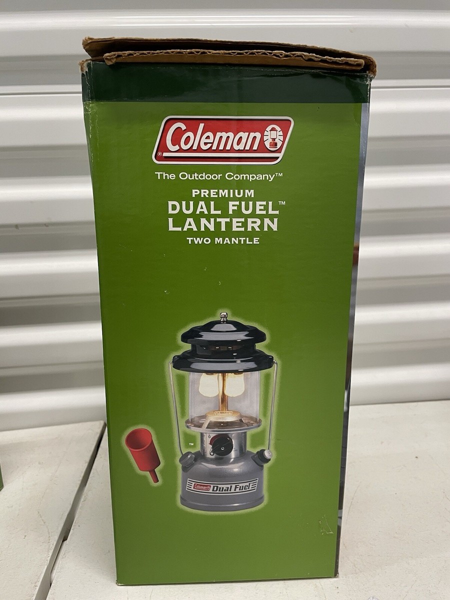 【美品】Coleman Dual Fuel ランタン 285A700 VINTAGE Coleman Dual Fuel 285A700 Gas Camp Camping Lantern