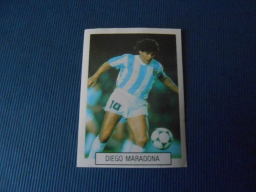 FIGURINA DIEGO ARMANDO MARADONA-ED.FLASH FIFA WORLD CUP ITALIA 90