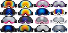 Professional Kids Snow Ski Goggles Anti-Fog Dual Lens Snowboarding Girls Boys