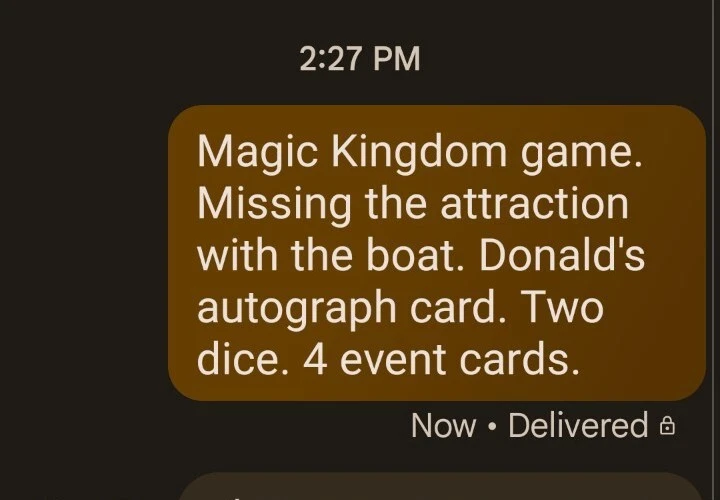 Disney Magic Kingdom Board Game 2004 Hasbro Parker Brothers INCOMPLETE - Image 2 of 4