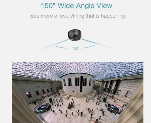 TELECAMERA Wi-Fi Compatta HD con App Mobile per iPhone e Android - 360° SMART - Foto 5 di 11