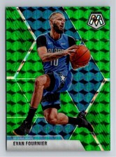 2019-20 Panini Mosaic Green Prizm #2 Evan Fournier Orlando Magic