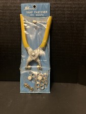 Metal Press Studs Snap Button Fastener With Plier Tool Kit Clothing DIY Wetherby