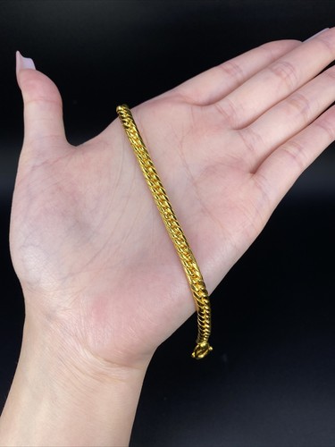 Solid 24k Gold Double Cuban Link 