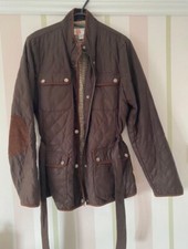 Brown Ladies Coat Size 12/14