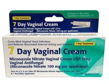 Miconazole Nitrate 2% (generic Monistat 7) Vaginal Cream - 1.5oz Exp 09/2026