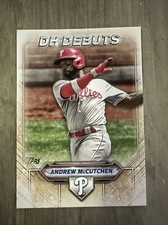 2021 Topps DH Debuts Andrew McCutchen #DHD-6 Insert Philadelphia Phillies