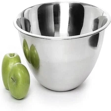 YBM HOME Pack of Stainless Steel Mixing Bowl - Premium Polished Mirror Nesting