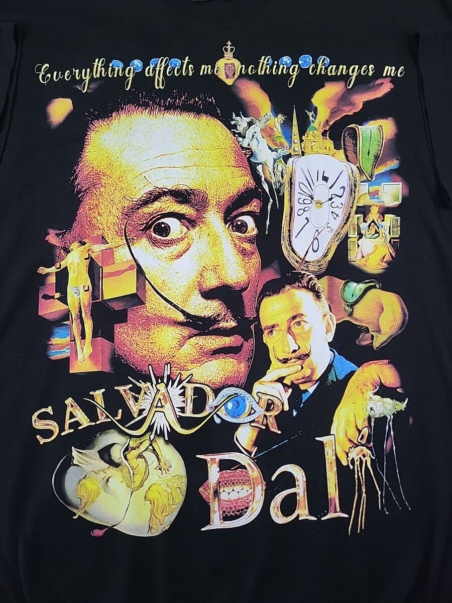 Deadstock Dbruze Salvador Dali T-Shirt, Size (L), 23x31 Deadstock Dbruze Salvador Dali T-Shirt, Size (L), 23x31