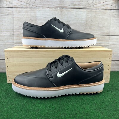  Nike Janoski G Tour Leather Golf Shoes Black White Gum BV8070-001 Men Size 8 