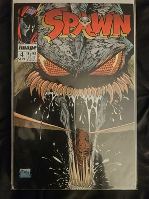Spawn #4 (1992 Image) Violator appearance Todd McFarlane Coupon Included
