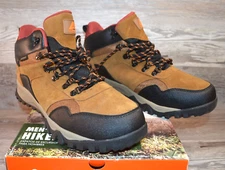 Ozark Trail Redlined Mid Hiker Boots Suede Waterproof Boots Men's Size 13