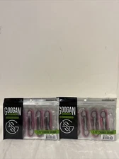 Googan Baits 1.75" Chubbie Grubbie Black Jack GCCG-175-BJS Lot Of 2 10packs