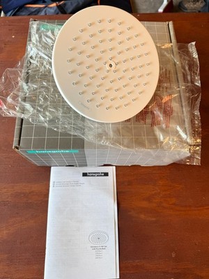 Hansgrohe 7'' Rain Dance Single Function Shower Head - Matte White *NOS''