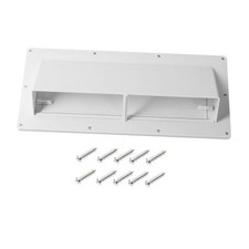 RV Range Hood Vent Cover for Camper, RV Exhaust Side Stove Vent Cover White