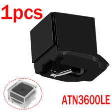 RECORD NEEDLE FOR AUDIO TECHNICA ATN3600L AT3600L DIAMOND STYLUS BLACK USA FREE