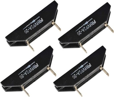 4Pcs 20000V 20KV 2A PRHVP 2A 20 Single Phase Rectifier High Voltage Diodes 18197