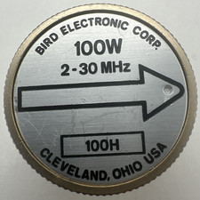 Bird 43 Thruline WattMeter Element 100W 100H 2-30MHz