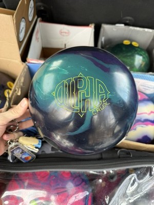 Vintage Storm Alpha Crux Used 15lb Bowling Ball Great Condition 