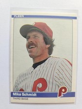 1984 FLEER MIKE SCHMIDT #48 NM COMBINED SHIPPING