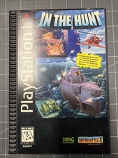 Ps1 💥 In the Hunt 💥 Sony PlayStation Longbox CIB SHUMP. Tested