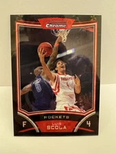 LUIS SCOLA 2008-09 Bowman Draft Picks & Stars - Chrome #28 X-Fractor /299