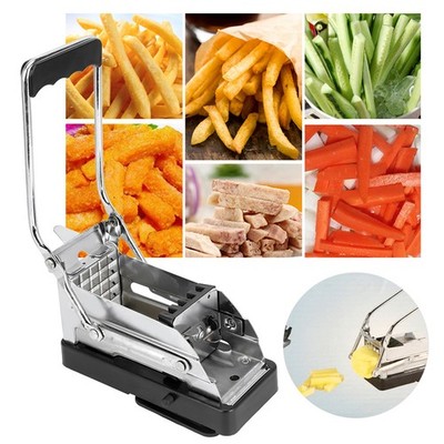 MultiFunction French Fries Cutter Vegetable Shredder Potato Chip Cut Machine SET