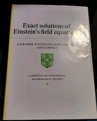 Cambridge Monographs on Mathematical Physics Ser.: Exact Solutions of Einstein's
