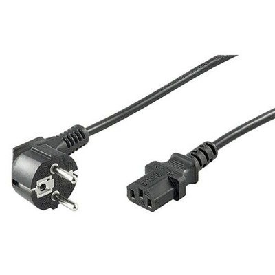 Wentronic NK 101 S-150 1.5m SCHWARZ Netzkabel lose Ware # 68604