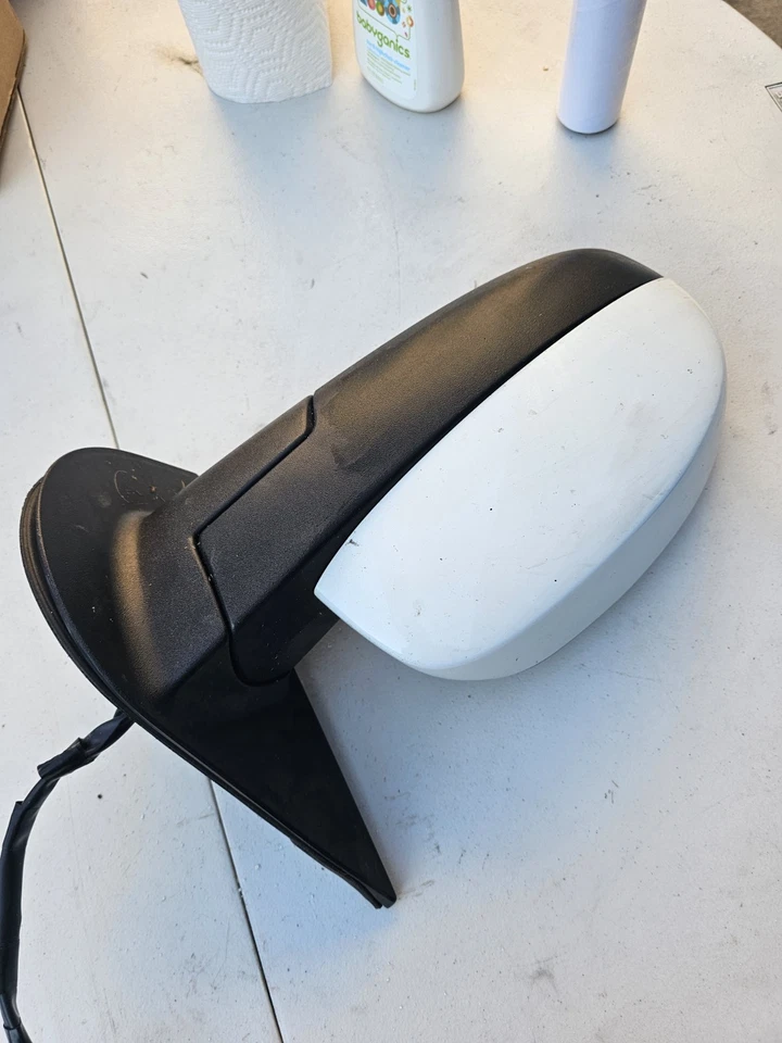Espejo retrovisor de puerta blanco del lado derecho del pasajero eléctrico compatible con GMC YUKON 2007-2008 OEM Foto 2 de 4