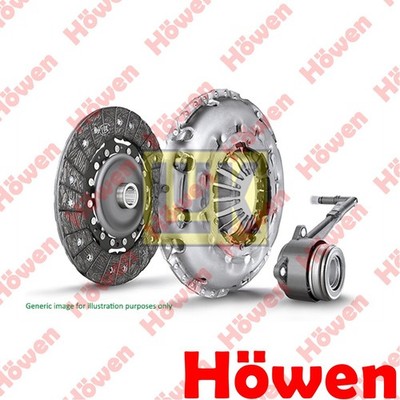 Fits Renault Mercedes 1.5 CDi dCi + Other Models Clutch Kit Howen