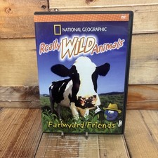 Farmyard Friends Really Wild Animals DVD Used National Geographic
