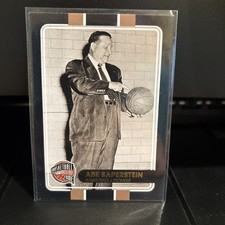 2010 Panini Hall of Fame Abe Saperstein Black Border /199 Harlem Globetrotters