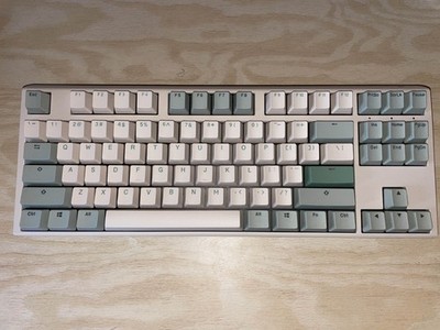 Ducky One 3 TKL Matcha 80% Mechanical Keyboard Cherry MX Brown