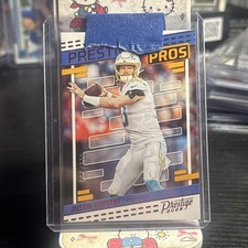 Justin Herbert 2023 Panini Prestige Prestigious Pros Red 347/399 #PP-18