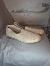 New Easy Spirit Hassie 2 Slip On Espadrille Beige Size 8M