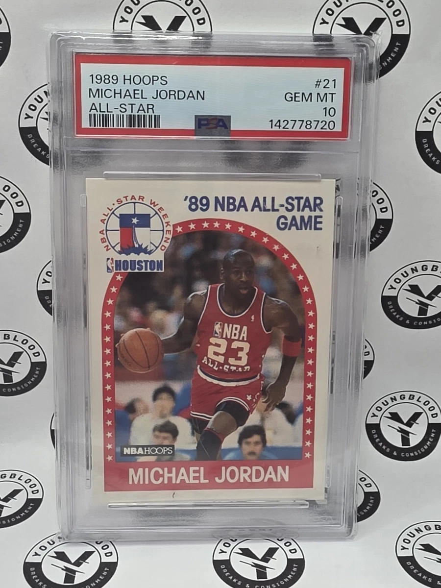Michael Jordan Basketball Grade 10 1989-90 Season Sports Trading
