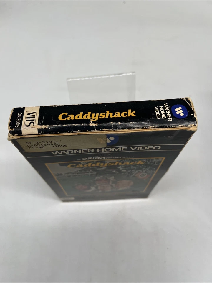 Warner Home Video VHS - Caddyshack - Chevy Chase - Big Box Rare  vintage 1981 - Image 4 of 4