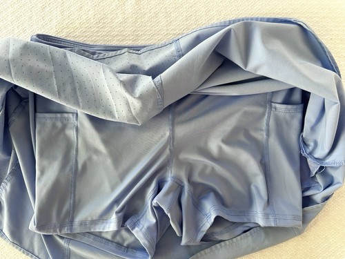 Avia plissierter Damen großer Tennis Golf Pickleball Rock Skort hell staubblau - Bild 5 von 9