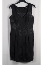 Atmosphere Womens Black Sleeveless Party Evening Dress Size 10 r1702