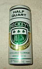Mickeys Fine Malt Liquor 16 oz. Beer Can Aluminum  Michigan 10 cent Refund — photo 2