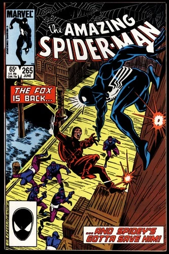 Amazing Spider-Man #265 Marvel 1985 (NM-) 1st App. Silver Sable L@@K!