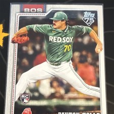 Topps Series 1 Flagship Real One Autographs Payton Tolle Red Sox #15 Rookie Card