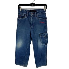 FUBU Cargo Jeans Youth Size 10 Skater Streetwear Carpenter
