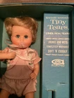 Amer.Char. 1964 Teenie Weenie Tiny Tears 9” Doll & Outfits & Original Box